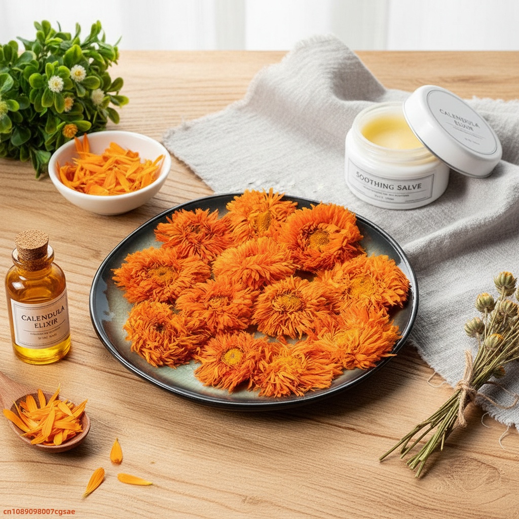 Candle Fragrance Supplies - Dried Calendula Petals Yellow Marigold Flower