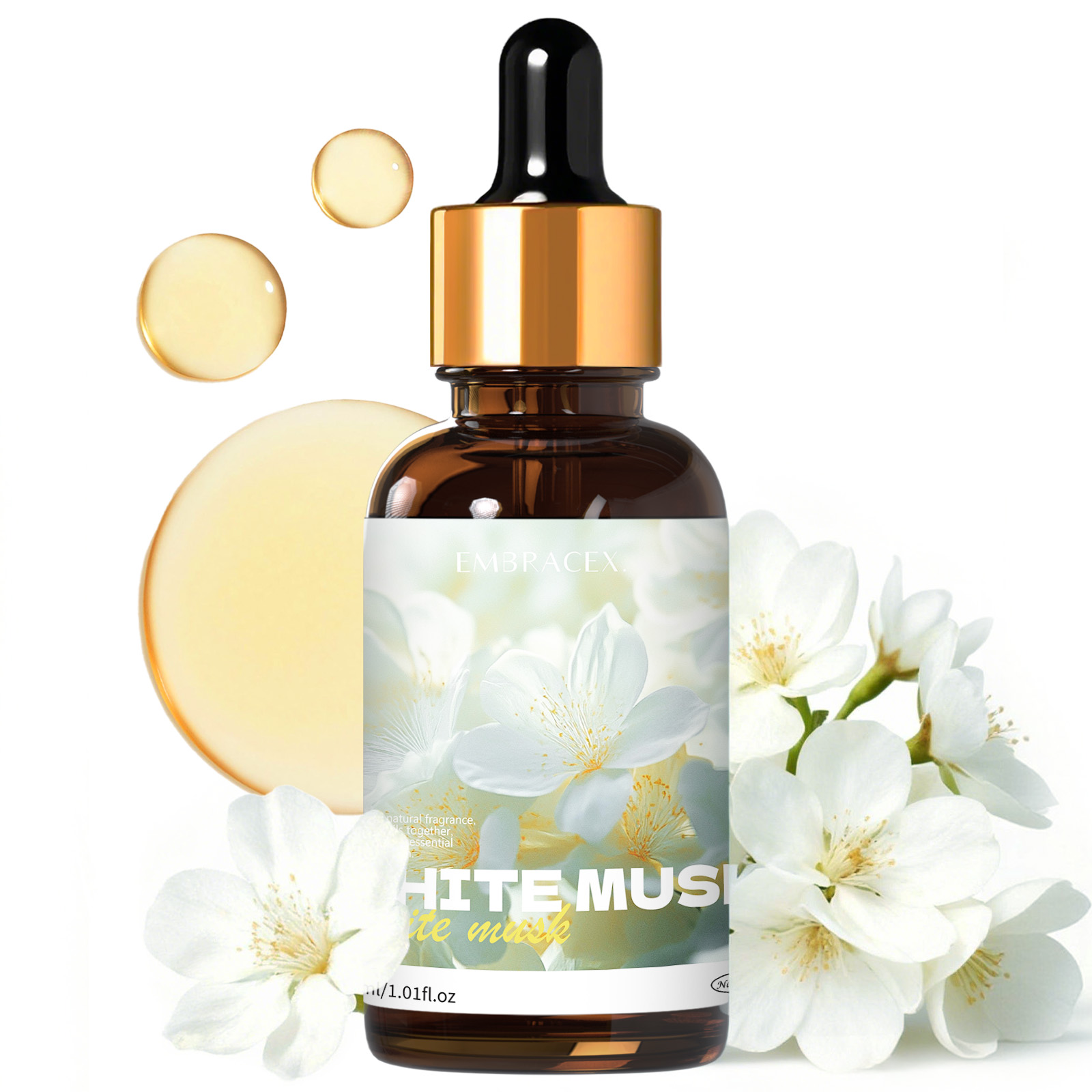 Candle Fragrance Supplies - 30ml White Musk Fragrance Oils Car