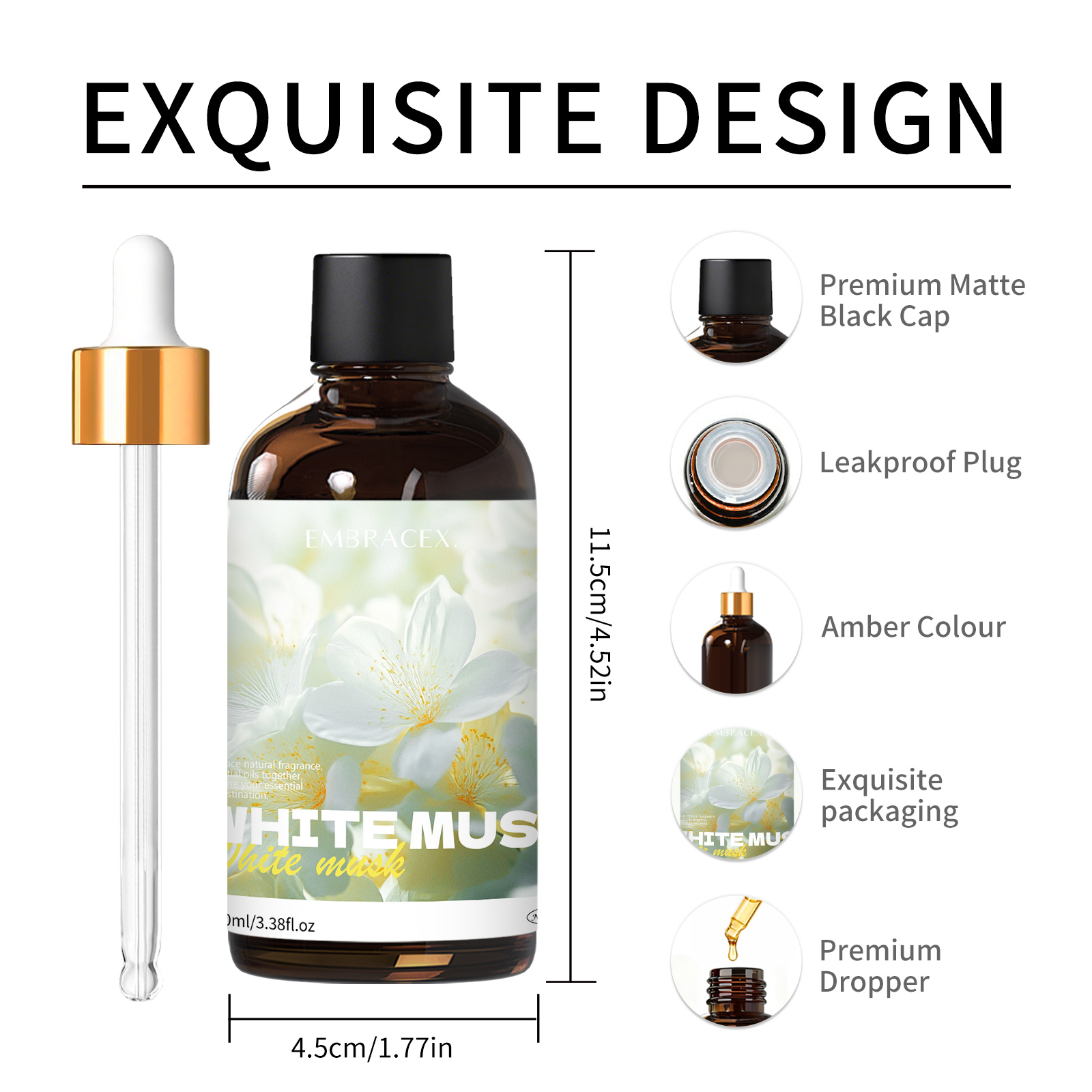 100ml White Musk Fragrance Oil - Candle Fragrance Supplies 评论和价格