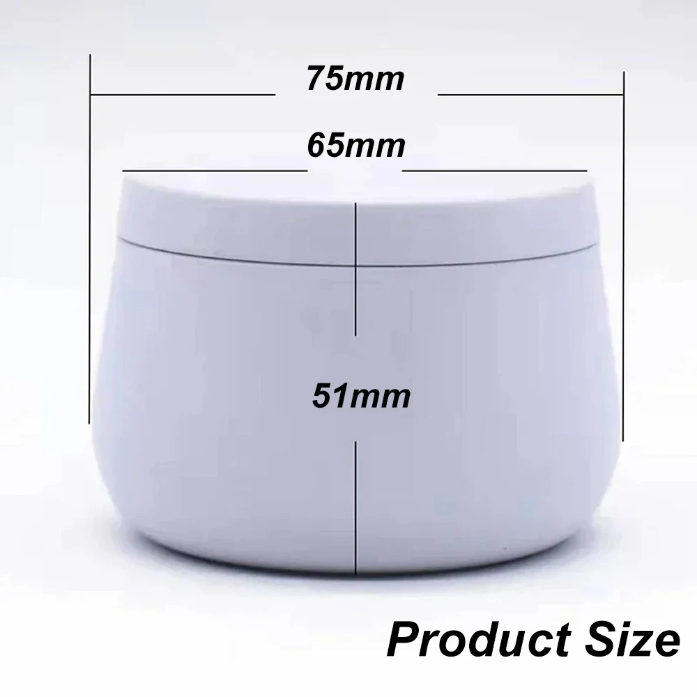 12PCS Metal Empty Tins With Li - Metal Tin Lid 4Oz 评论和价格