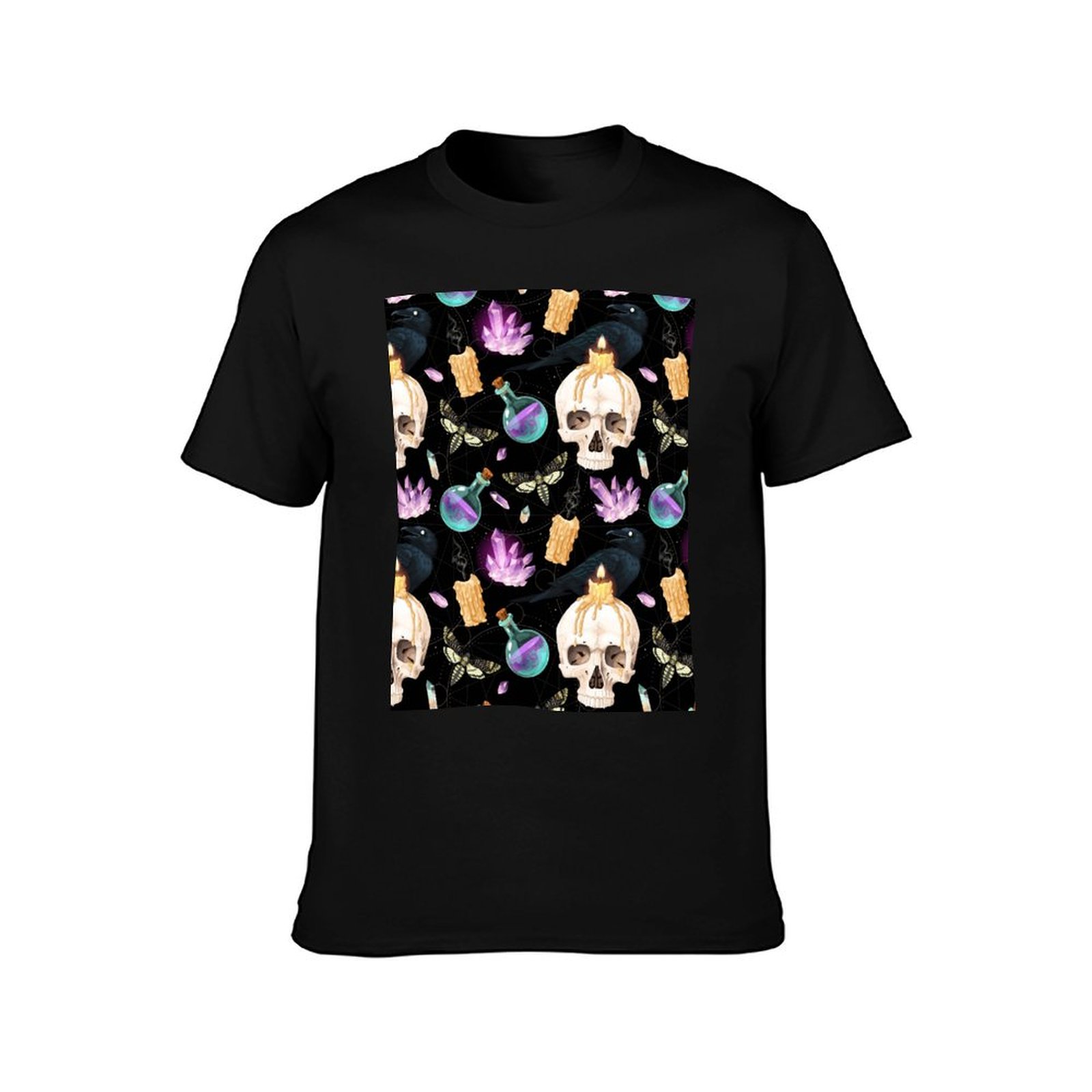 Gothic Skulls Candle Crystals  - Black Tin Candle 评论和价格
