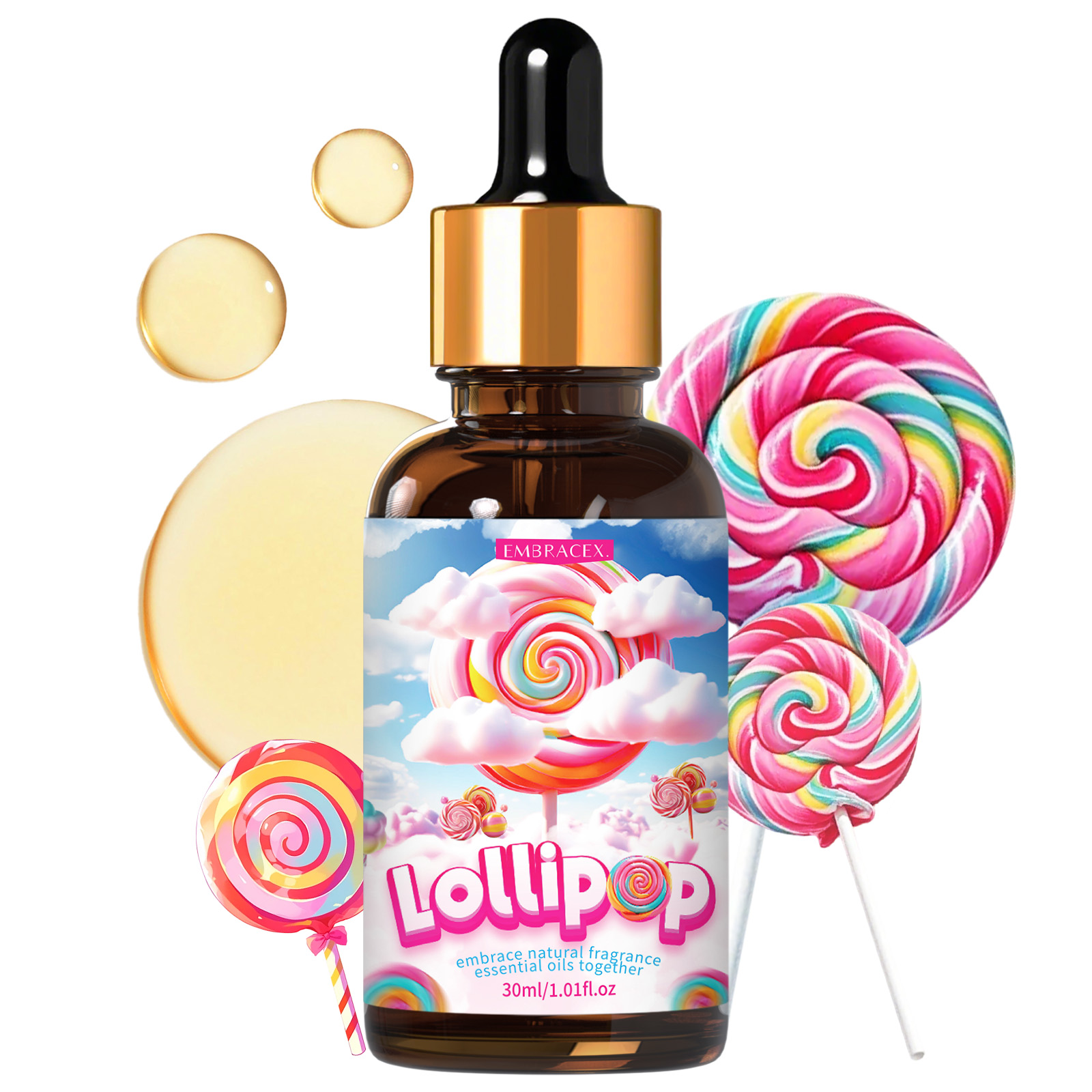 30ml  Lollipop Fragrance Oils  - Candle Fragrance Supplies 评论和价格