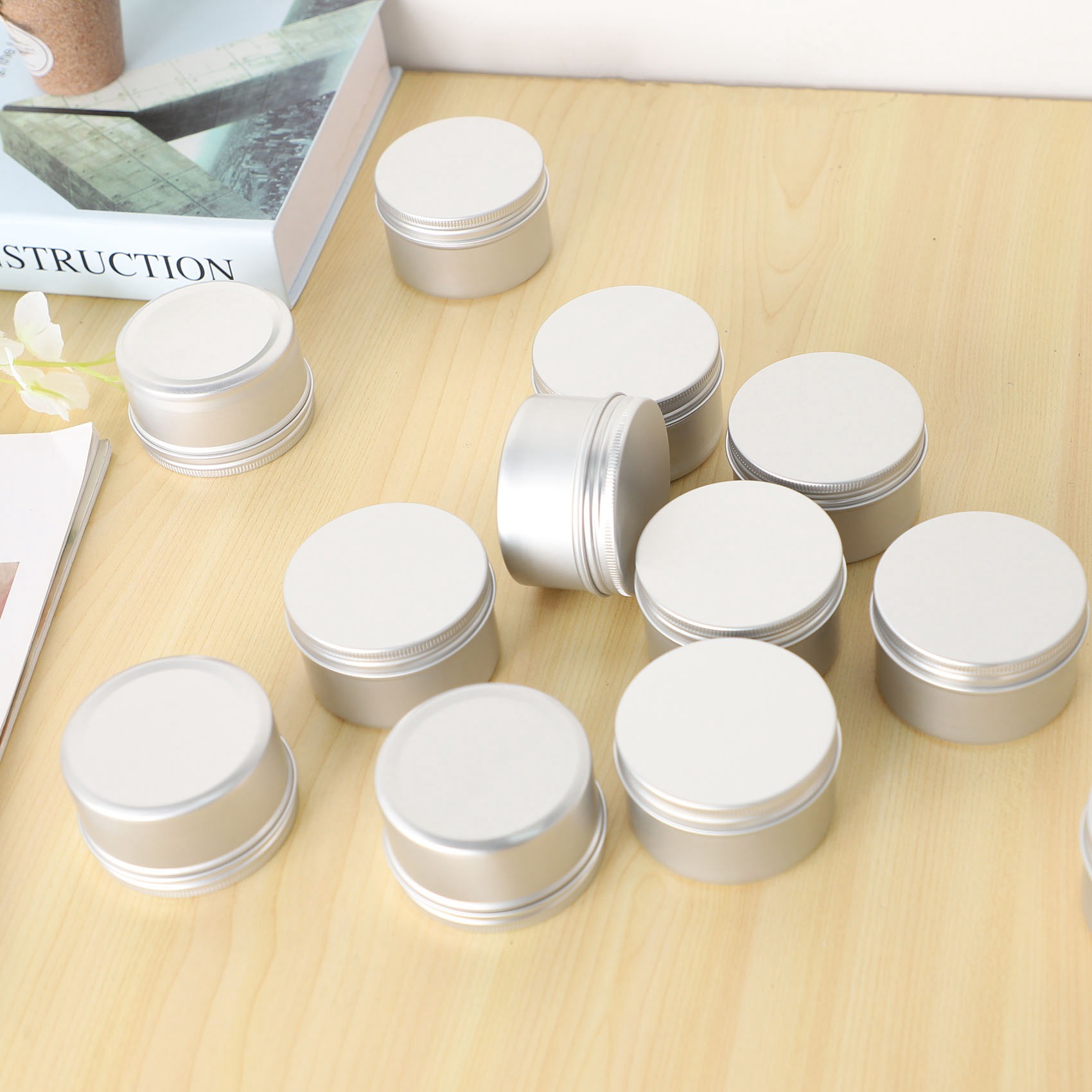 Stock Quantity 12Pcs 4Oz Metal - Metal Tin Lid 4Oz 评论和价格