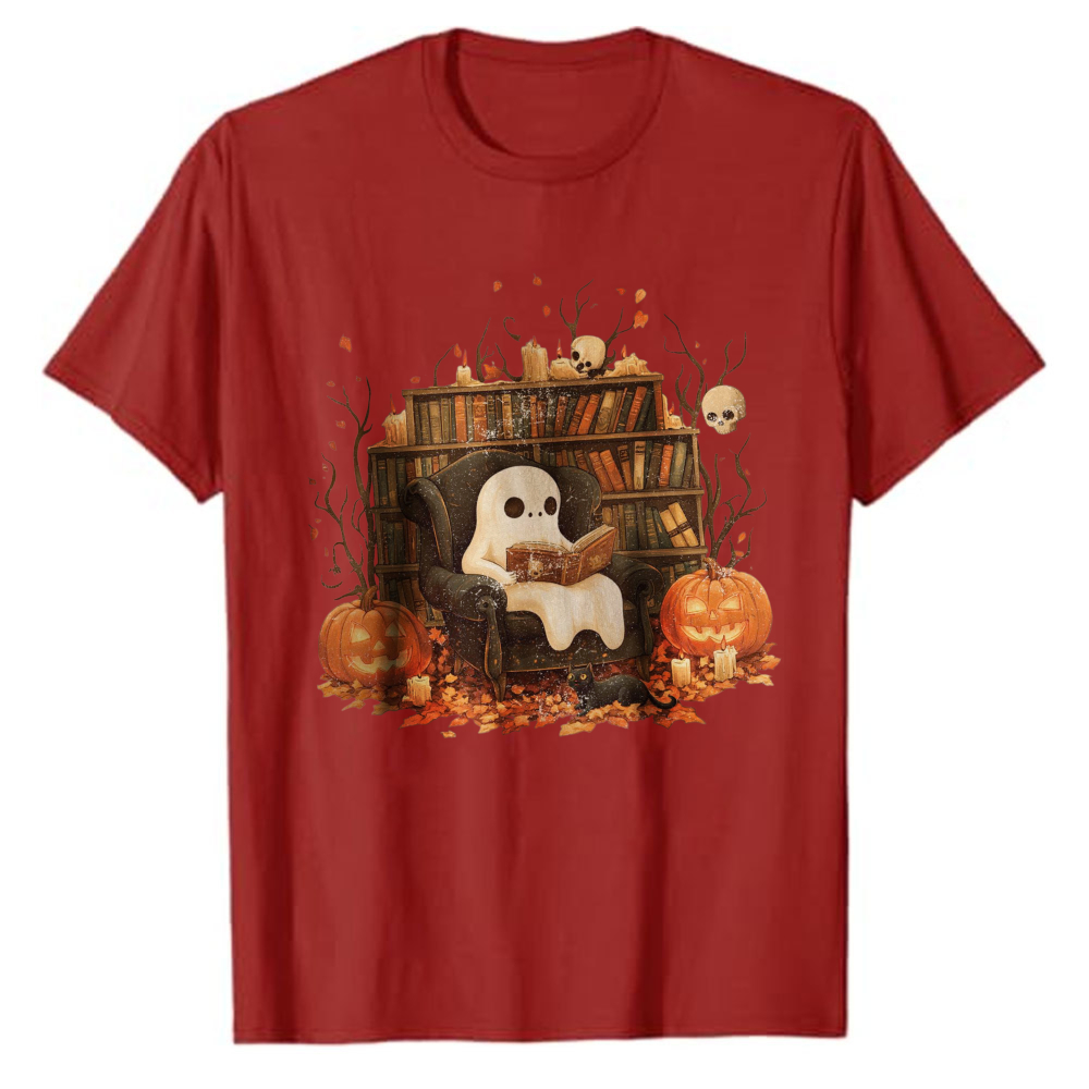 Cute Reading Ghost Library T‑S - Black Tin Candle 评论和价格