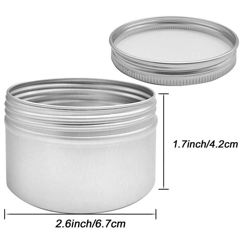 12Pcs 4Oz Metal Candle Tins fo - Metal Tin Lid 4Oz 评论和价格