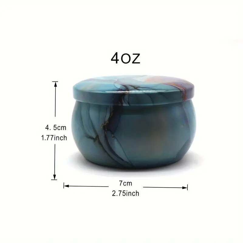 12pcs 4oz Candle Tins With Lid - Metal Tin Lid 4Oz 评论和价格