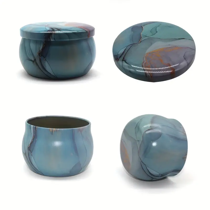 12pcs 4oz Candle Tins With Lid - Metal Tin Lid 4Oz 评论和价格