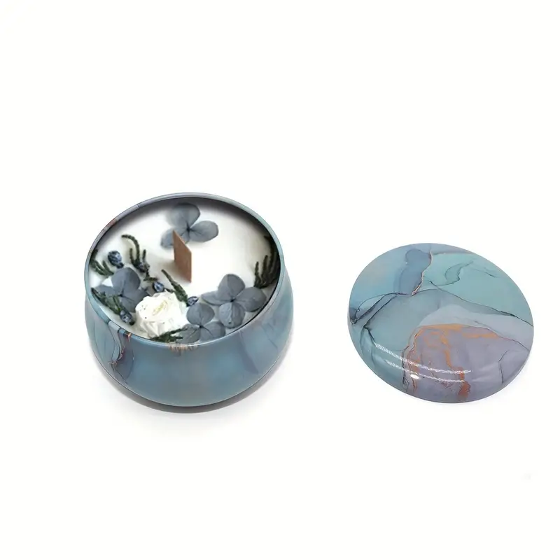 12pcs 4oz Candle Tins With Lid - Metal Tin Lid 4Oz 评论和价格